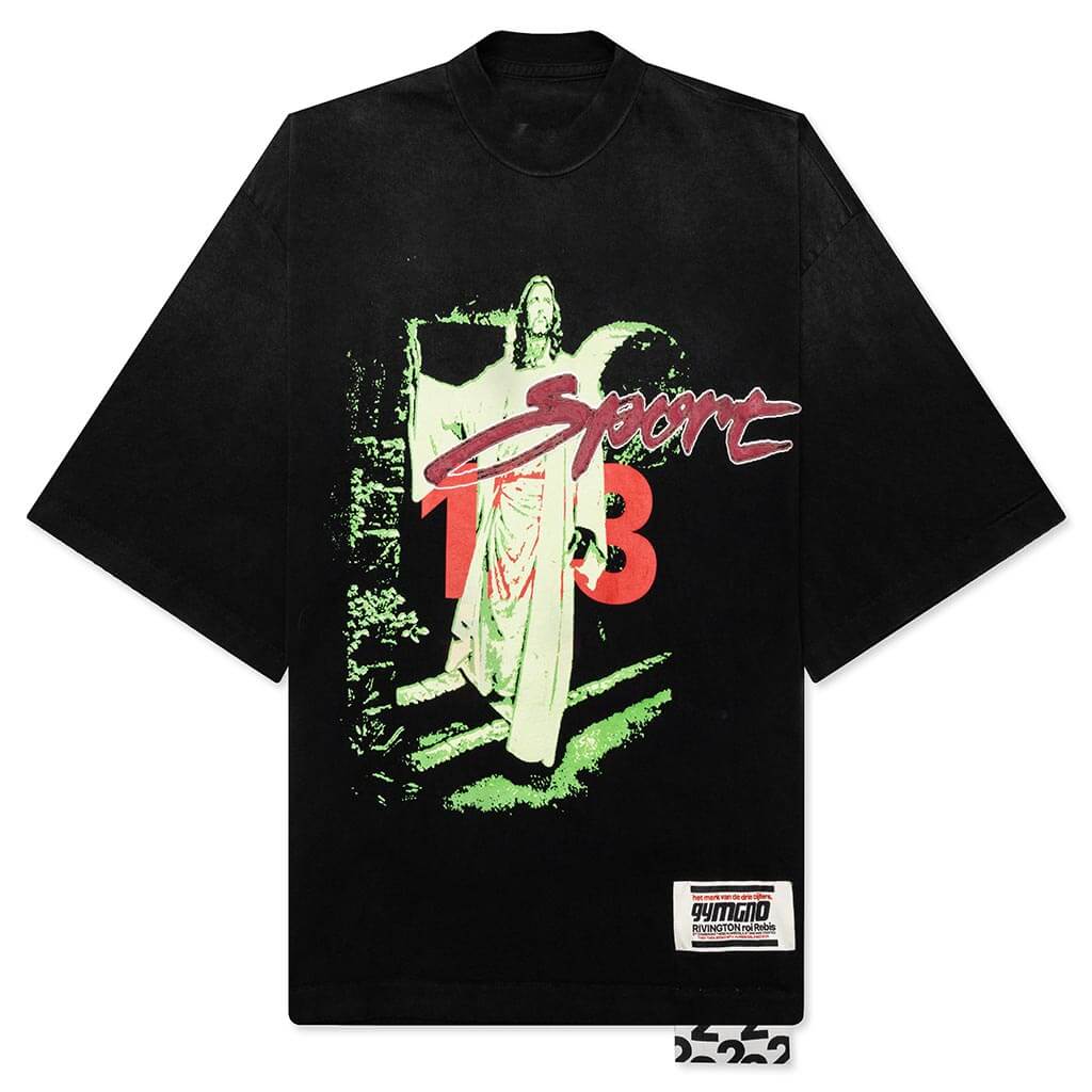 Jesus Sport S S Tee Vintage Black
