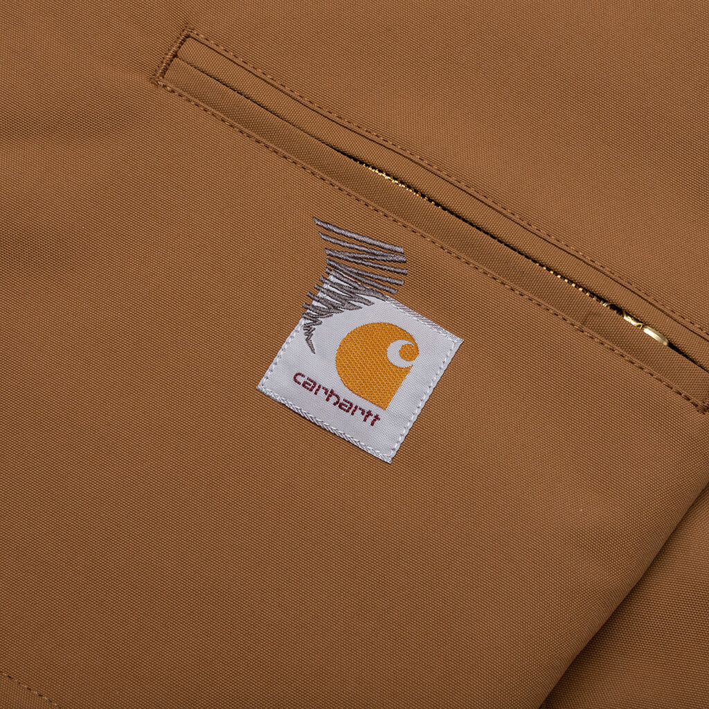 Carhartt WIP x Invincible Reversible Detroit Jacket Max Hamilton Brown Wolf Grey