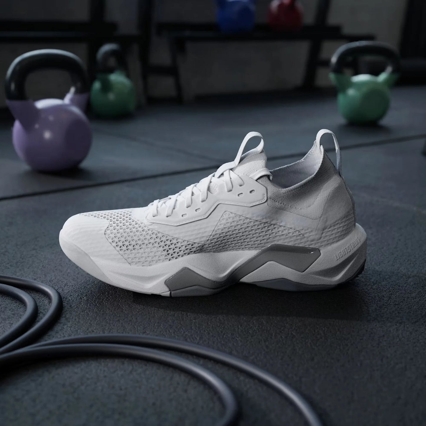 Tênis Adidas Rapidmove ADV 2 Branco Cinza
