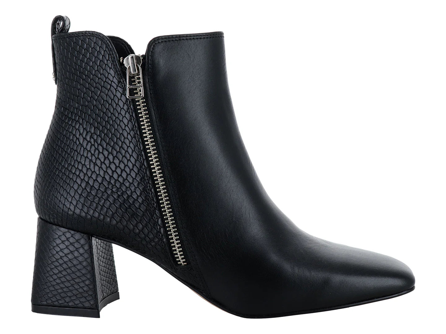 Botines Felipe Rivera Charol Negro para Mujer