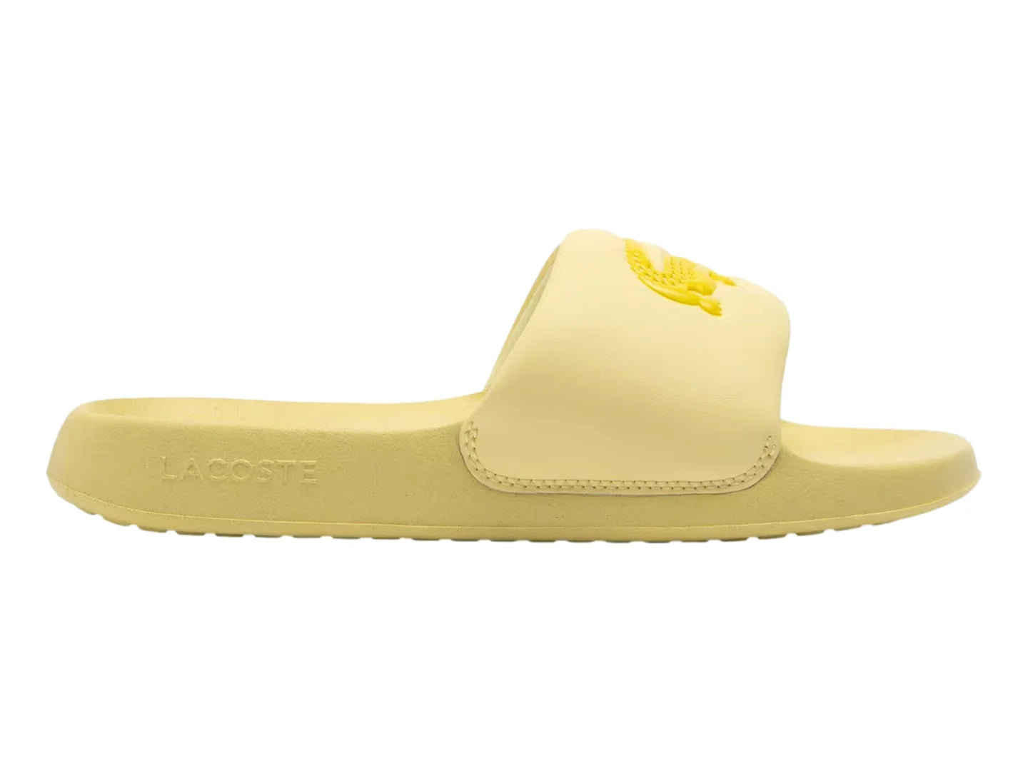 Sandalias Lacoste Serve Slide 10 Amarillo para Mujer