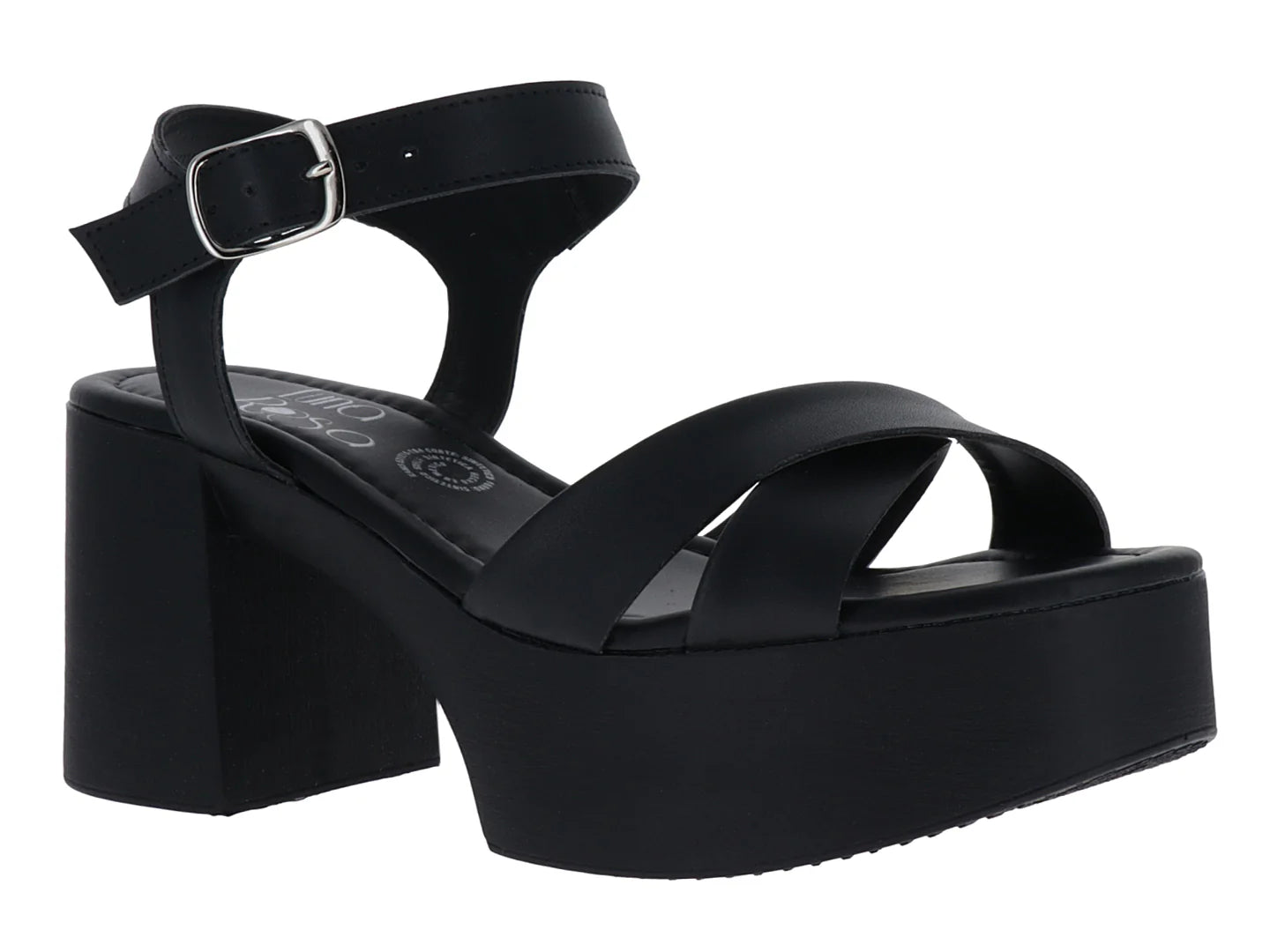 Zapatillas Luna Rosa Negro para Mujer