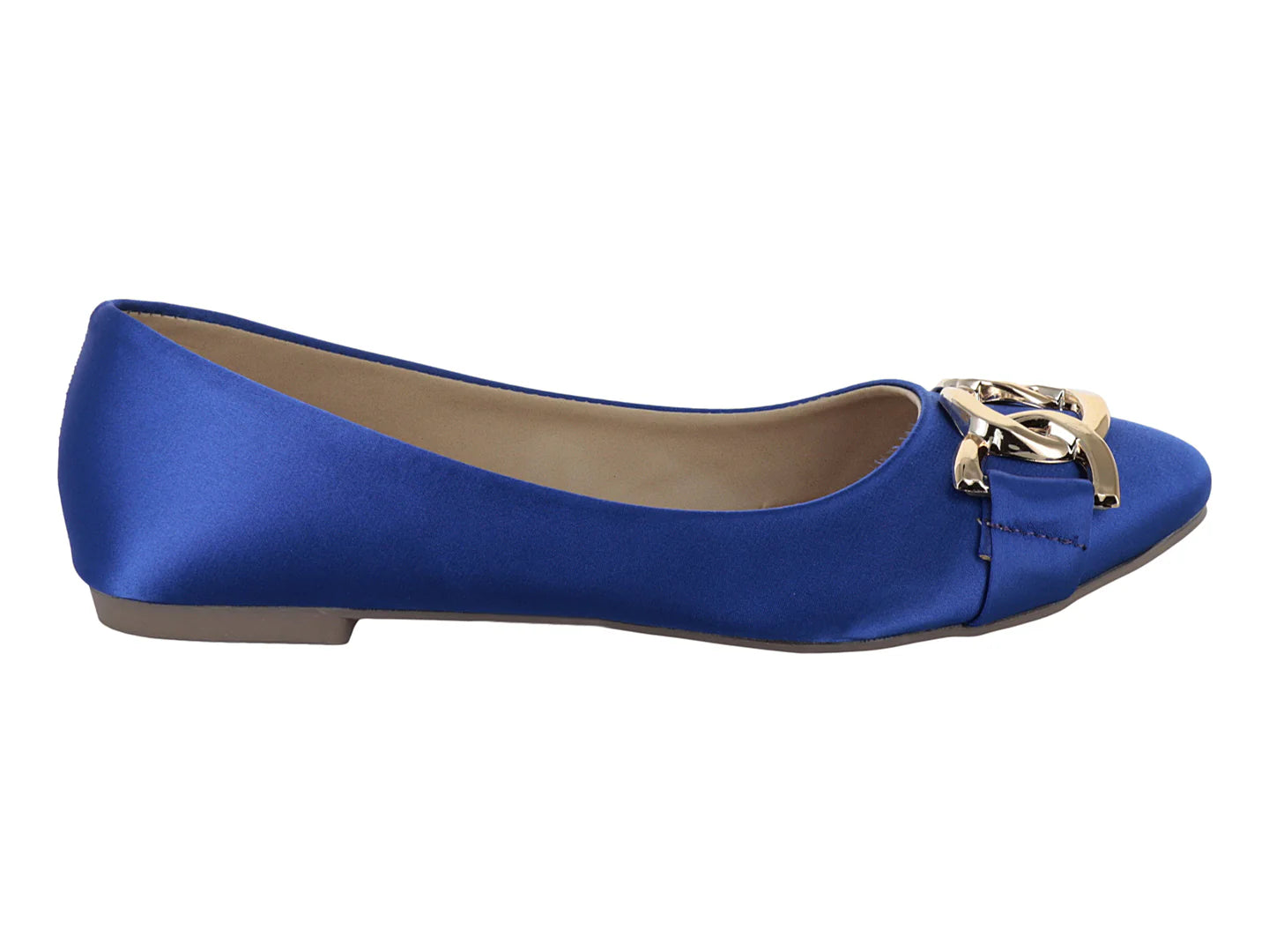 Zapatos Planos Ballerina MELIANA Azul Rey para Mujer