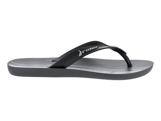 Sandalias Rider Gris Negro para Hombre