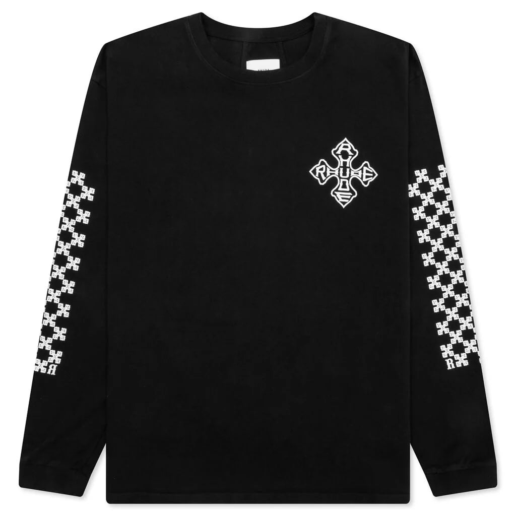 Cross L S Tee Vtg Black