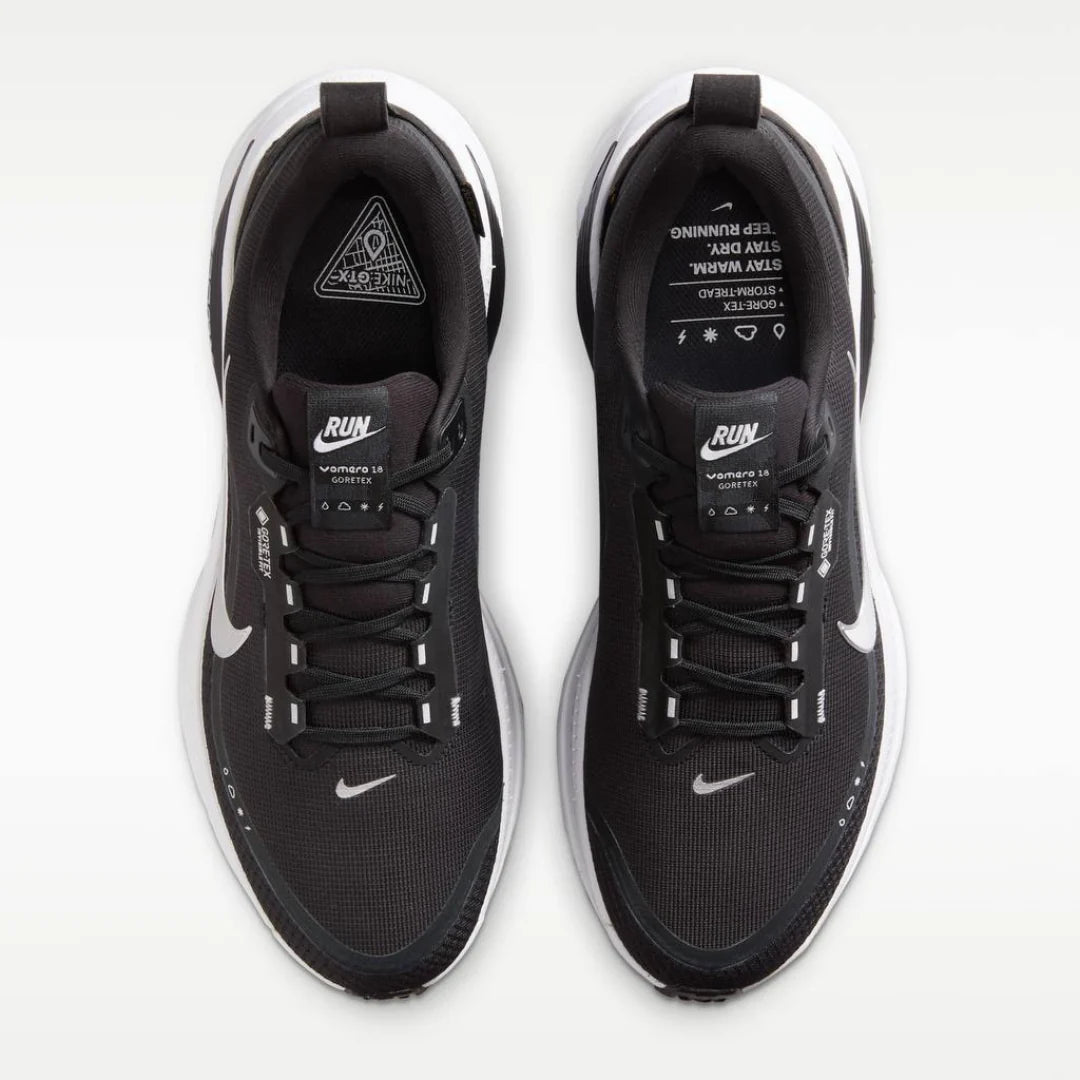 Nike Vomero 18 GORE TEX Preto Branco