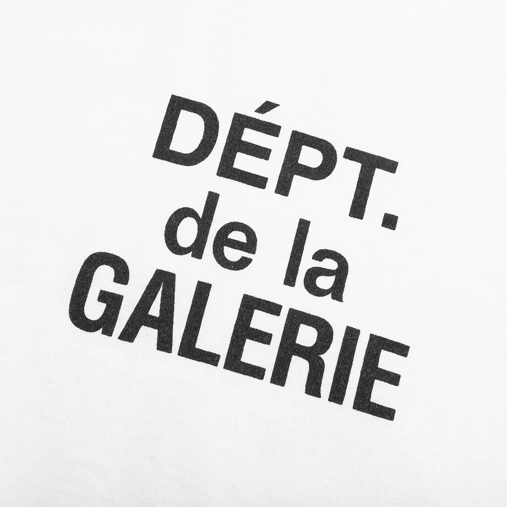 French Tee White