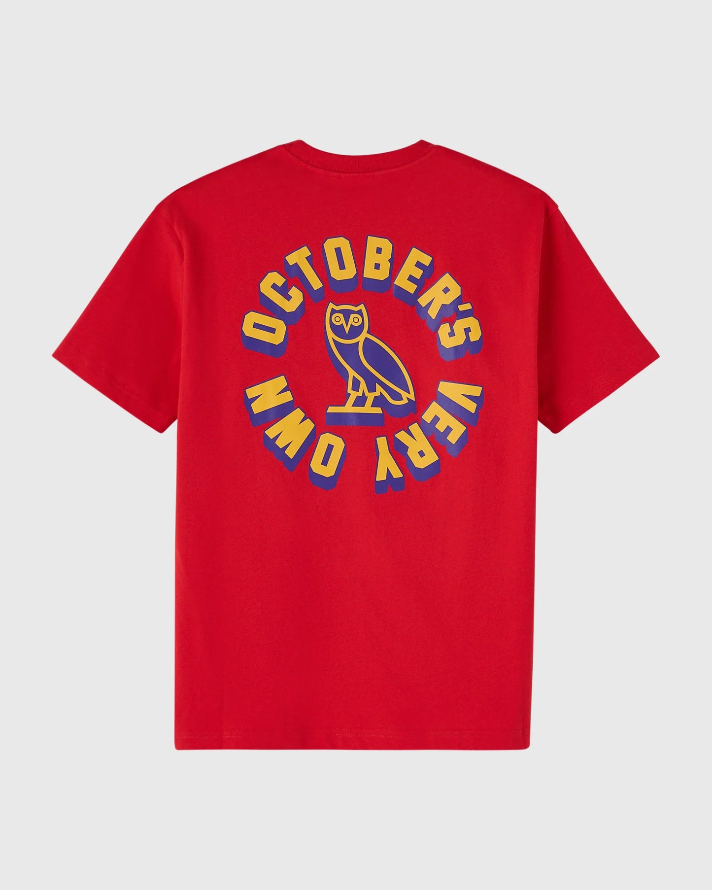Circle Wordmark Tee Red