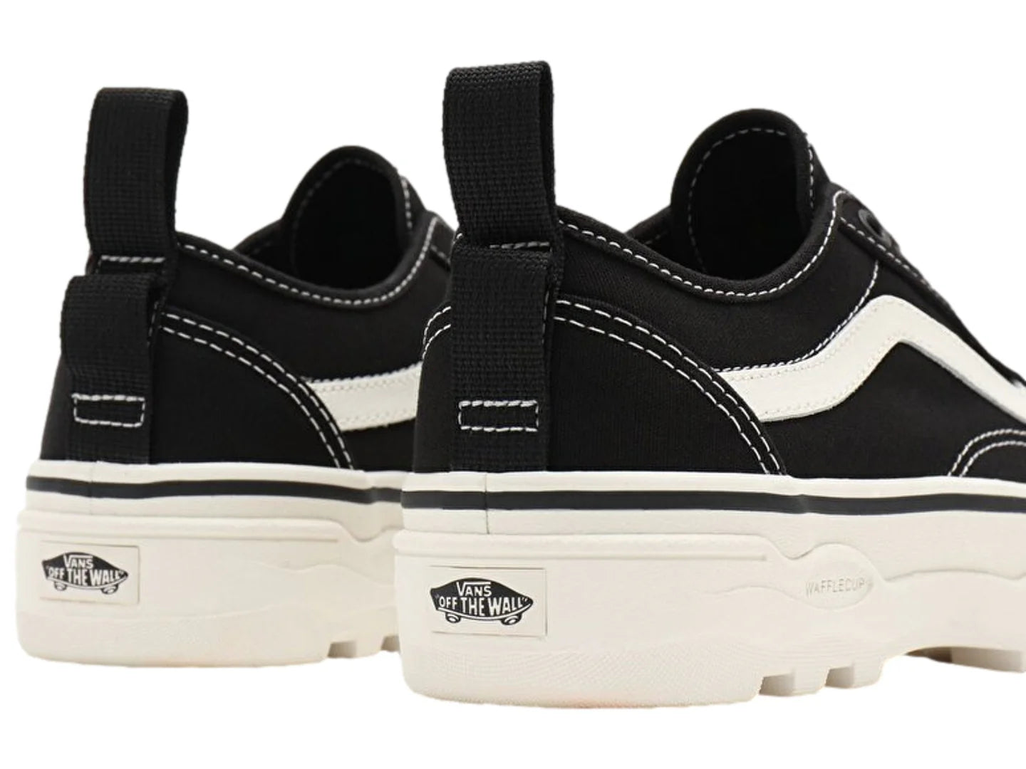Tenis Vans Sentry Old Skool Negro Blanco Unisex