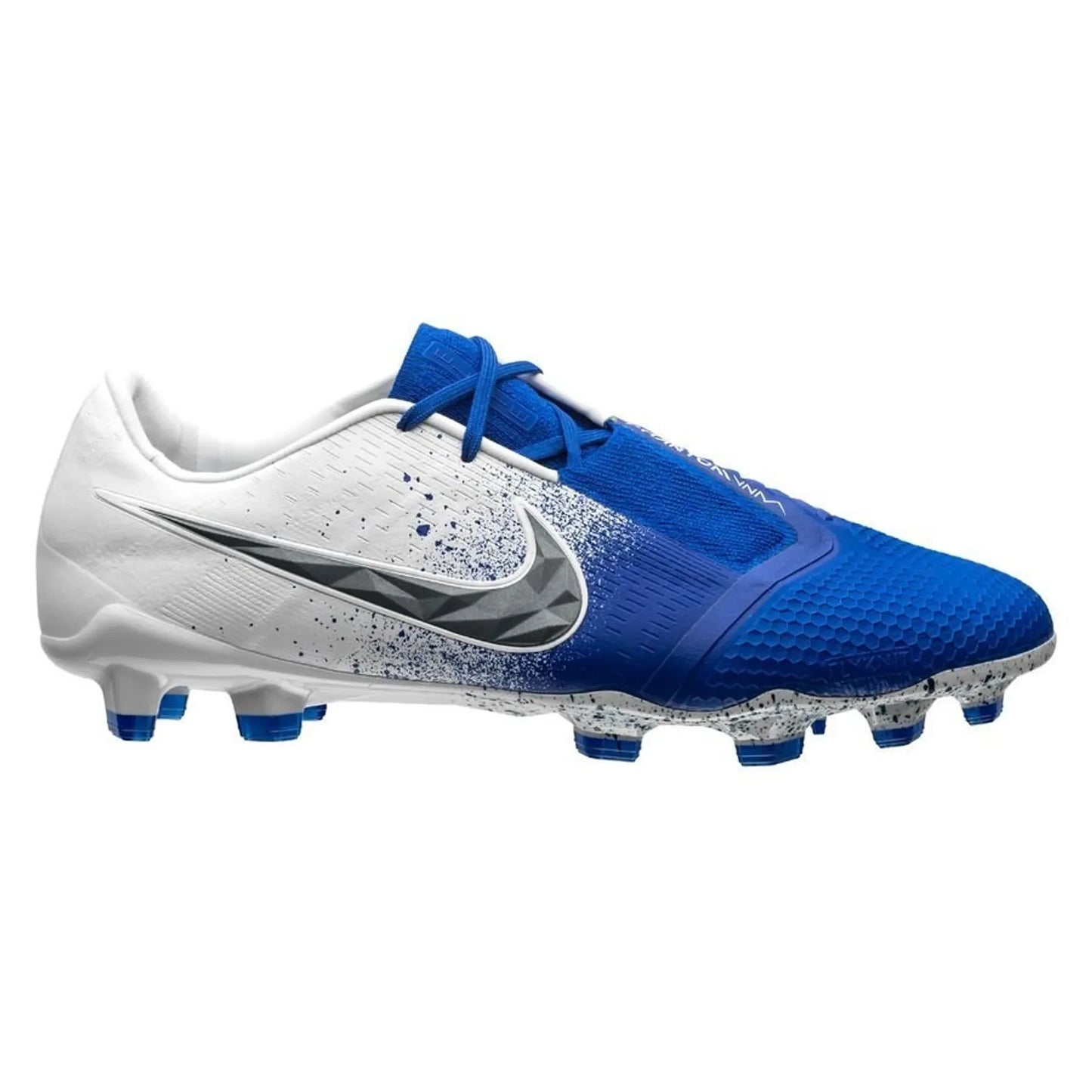 Nike Phantom Venom Elite FG Firm Ground Soccer Cleats White Racer Blue