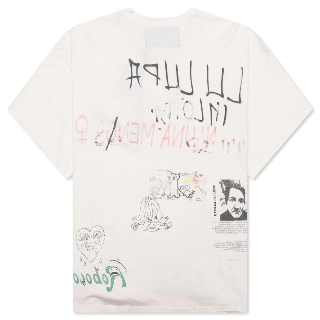 Graffiti Tee Ivory