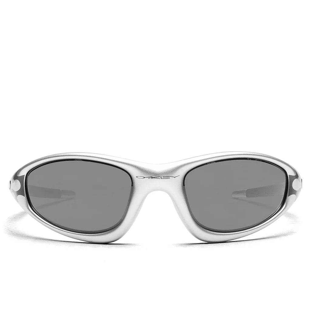Straight Jacket 99 Silver Grey Flames Prizm Black