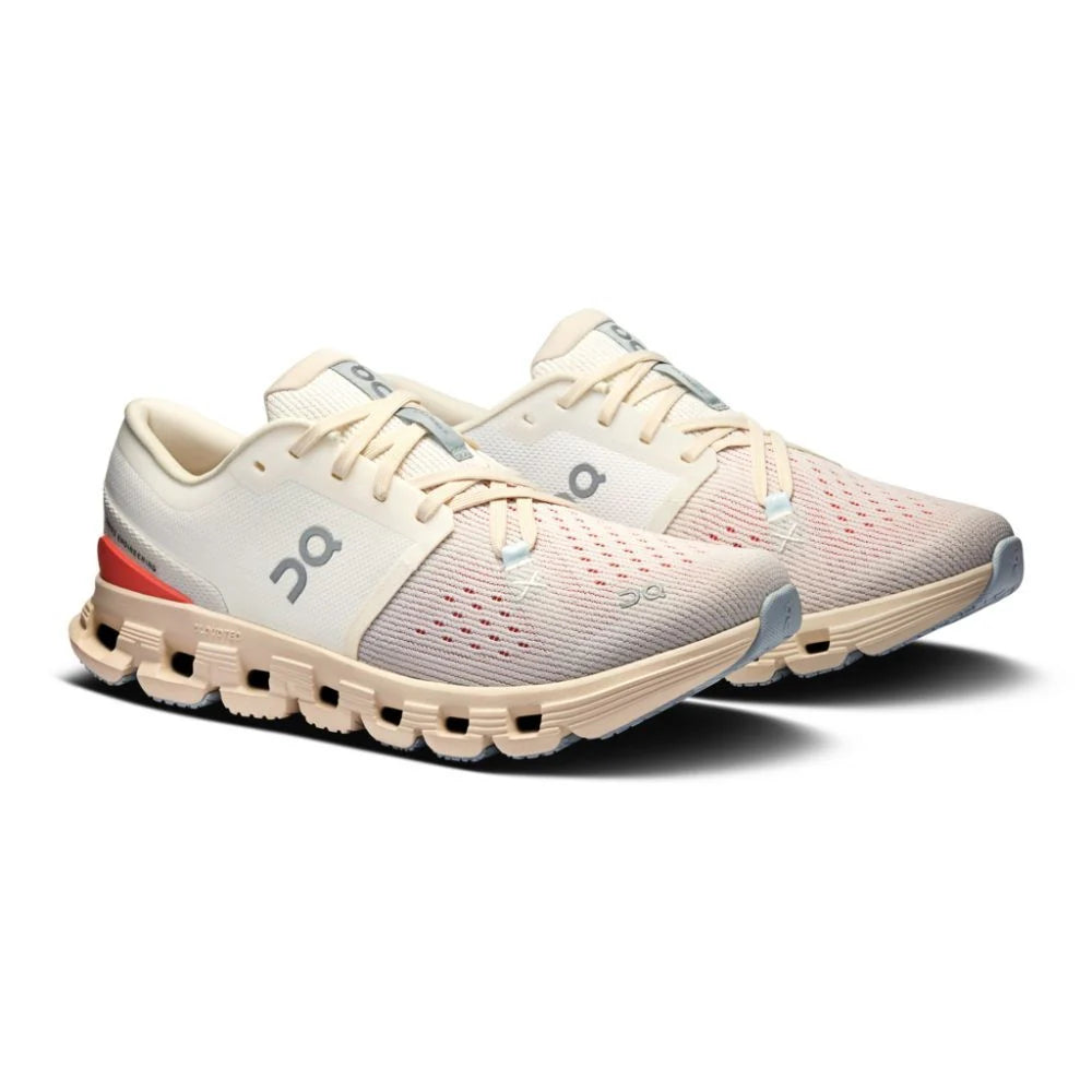 Tênis On Running Cloud X 4 Gray Beige