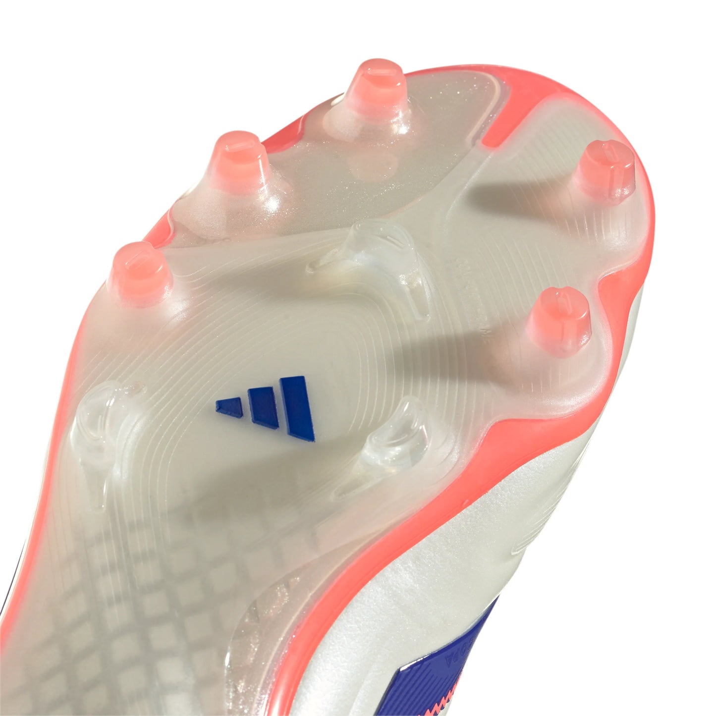 adidas Copa Pure III Elite FG Mens Soccer Cleats White Blue Orange