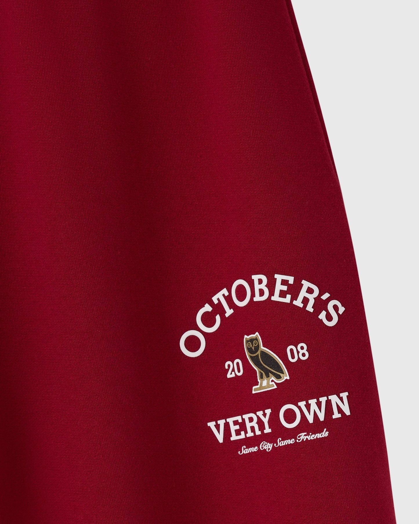 Collegiate Sweatpant Deep Red