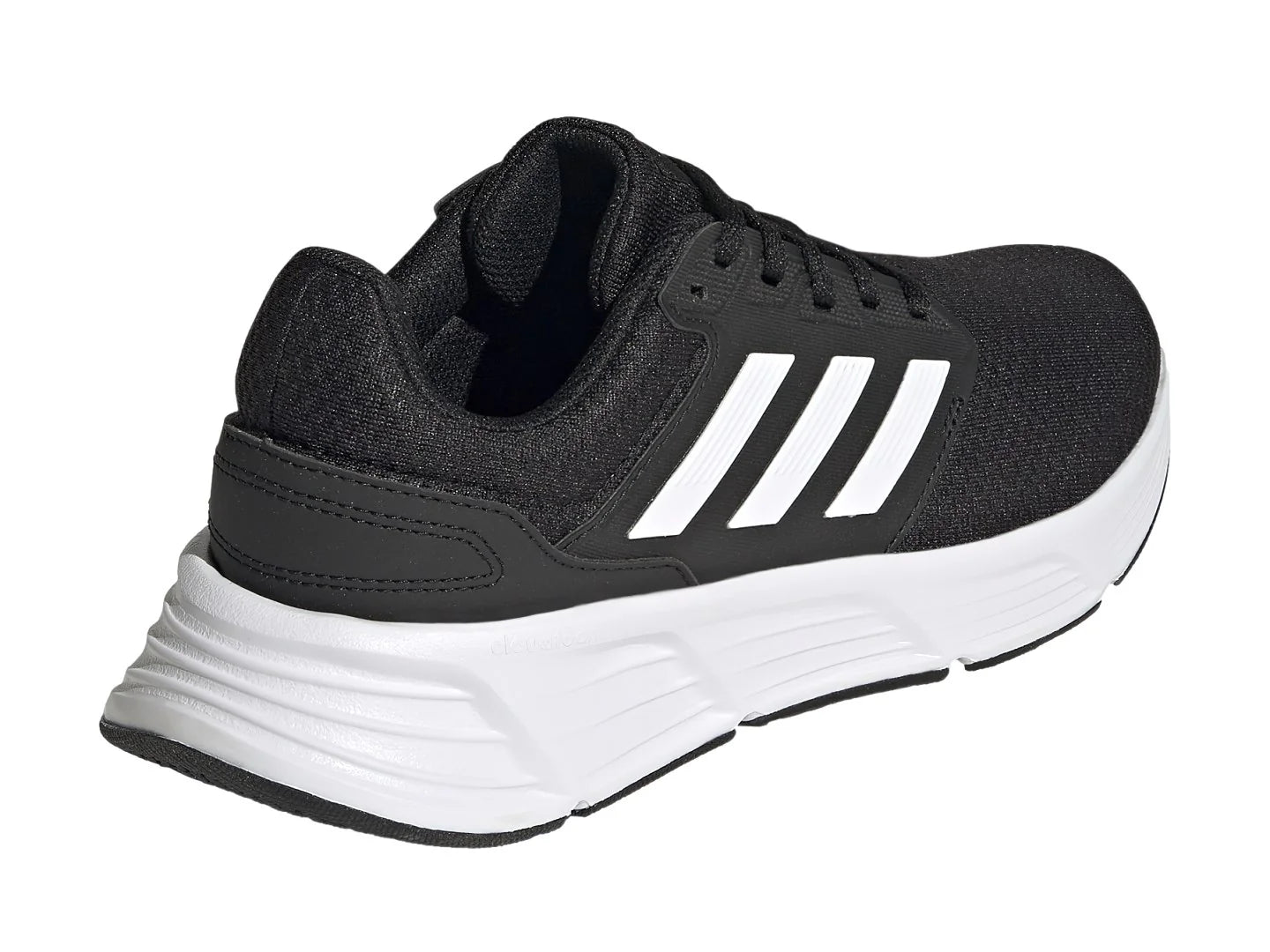 Tenis Adidas Galaxy 6 Negro y Blanco para Mujer