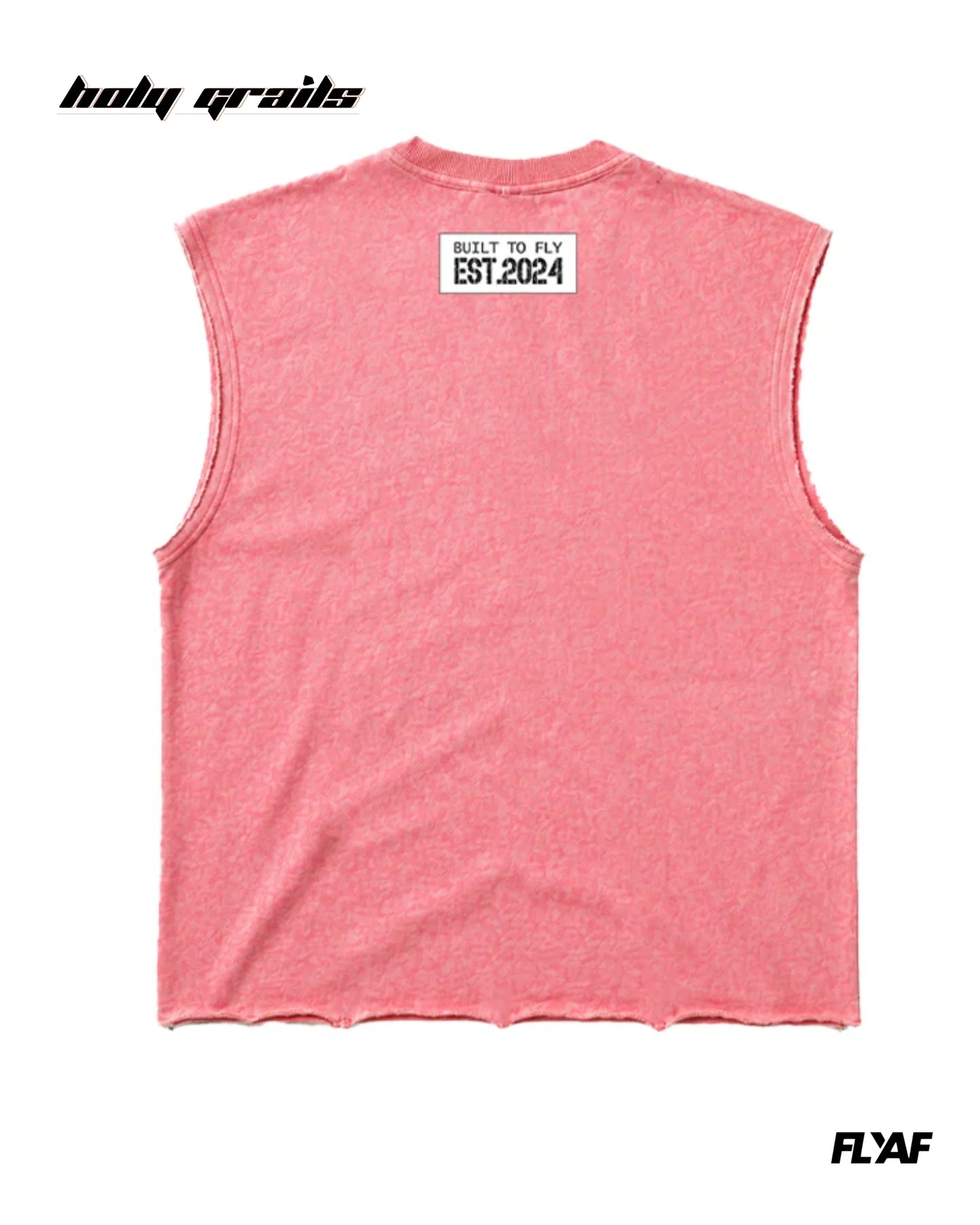 AF FLY Distressed Peach Vest HG x FLYAF