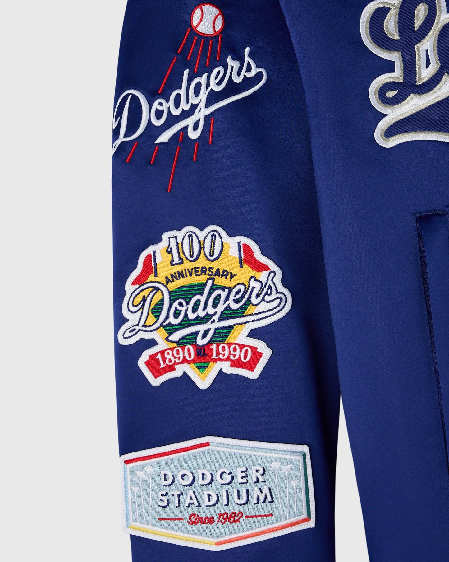 New Era MLB Los Angeles Dodgers Varsity Jacket Blue
