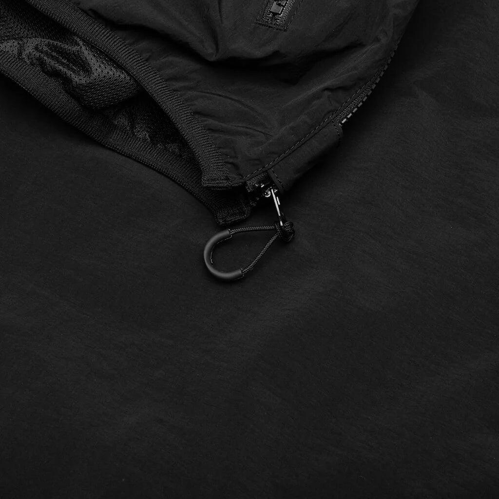 Nylon Typewriter Vest Black