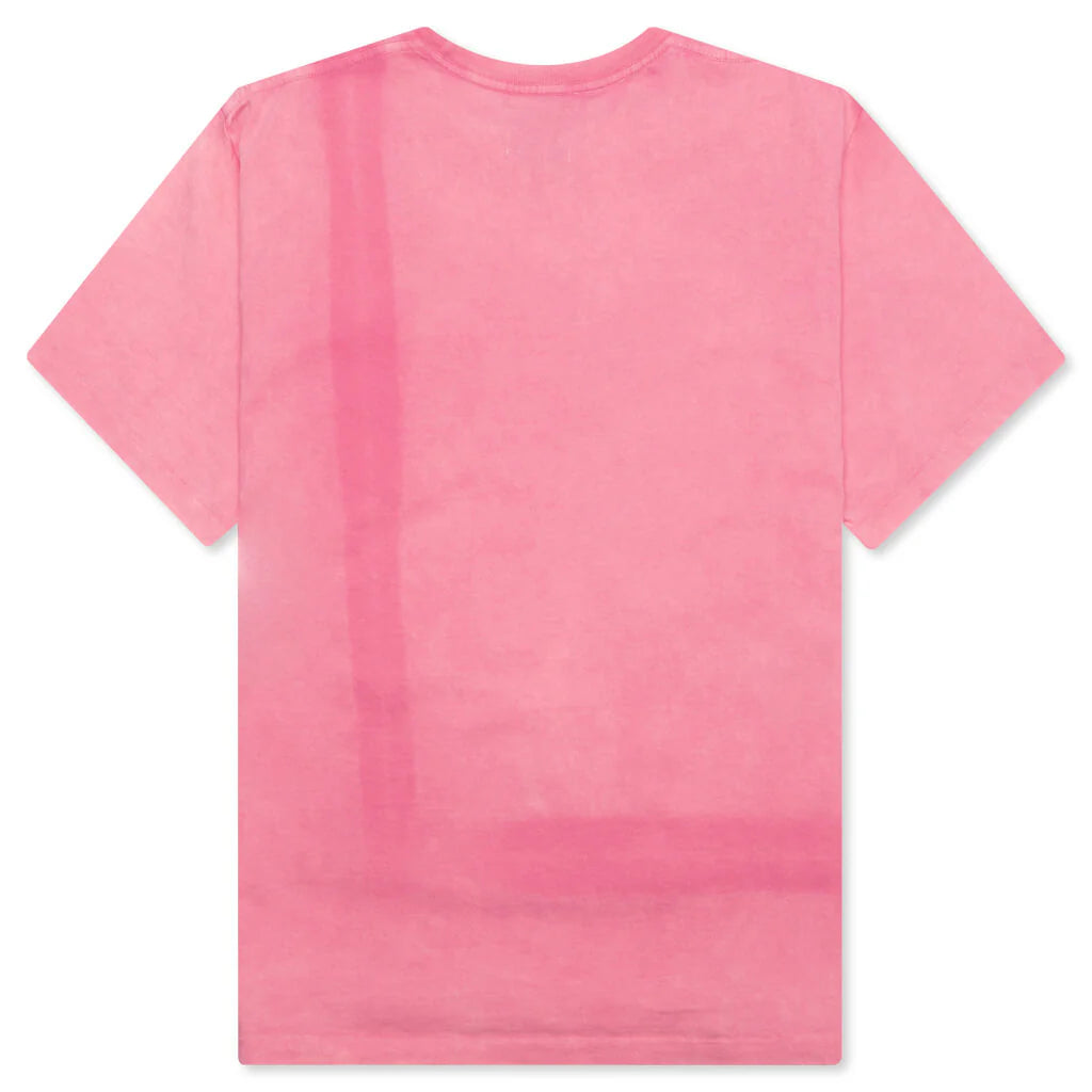 Vintage Logo Painted Tee Salmon