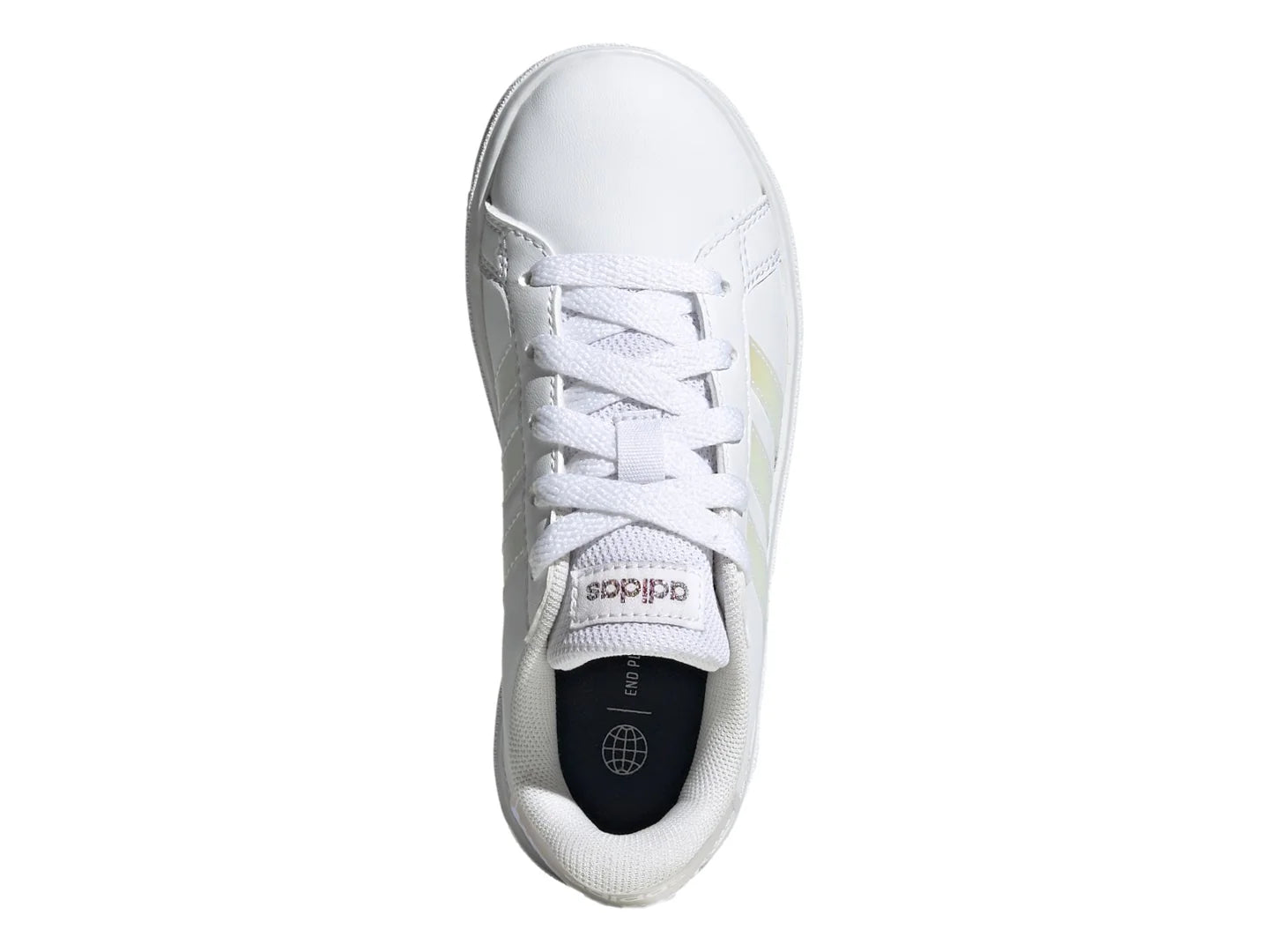 Tenis Adidas Grand Court 20 K Blancos para Niña