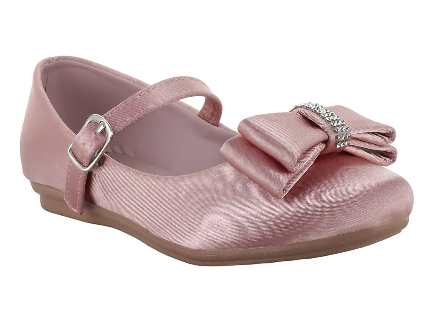 Zapatos Planos Clasben Color Mauve para Niña