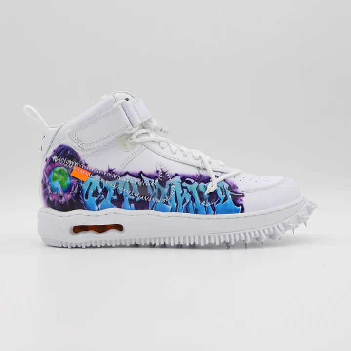 Nike Air Force 1 Mid x Off White SP Leather Graffiti