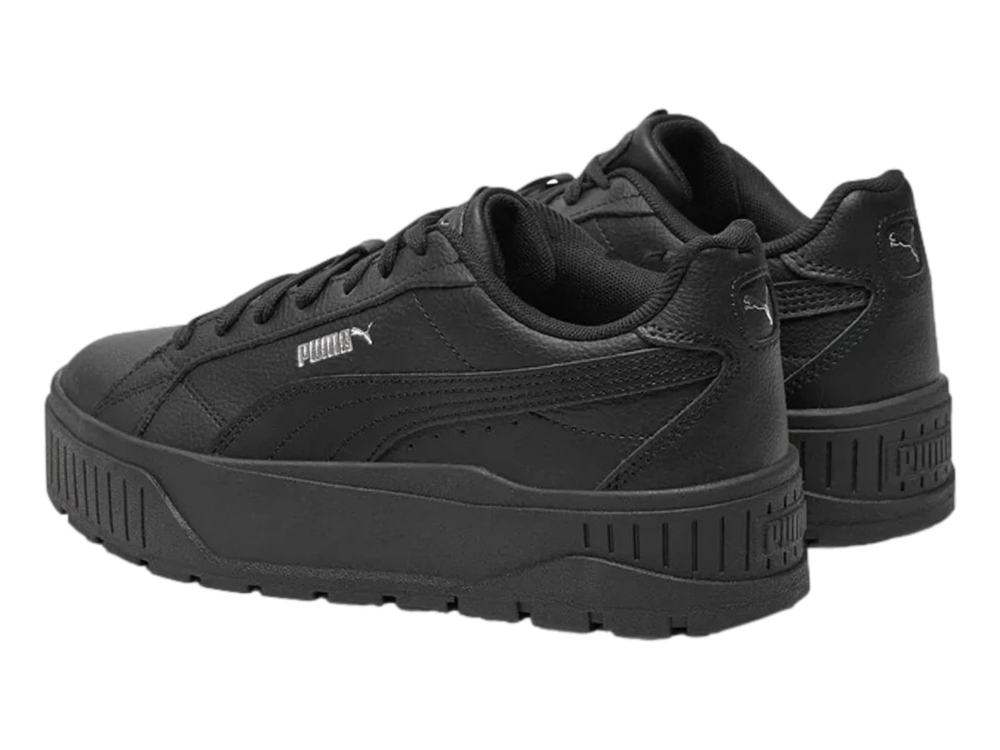 Tenis PUMA Carmen II L Negros y Plata para Mujer