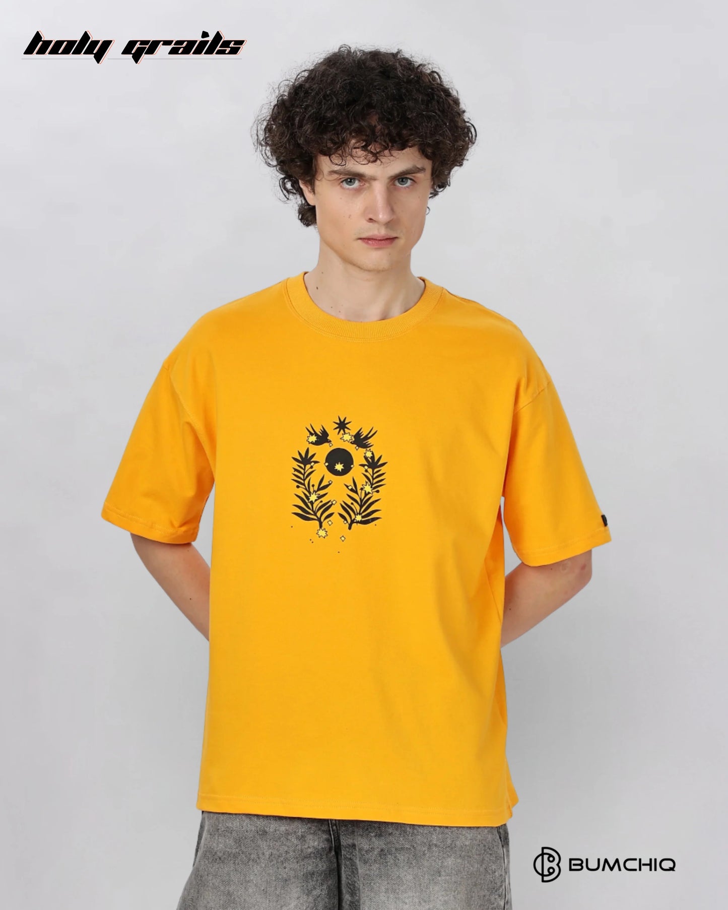 Focus Good Yellow Oversize Tee HG x Bumchiq