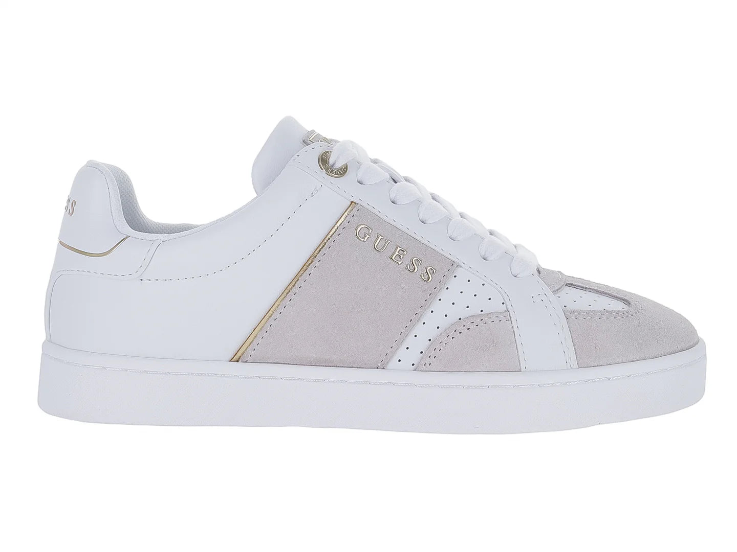 Tenis GUESS JRONE Blanco y Gris para Mujer