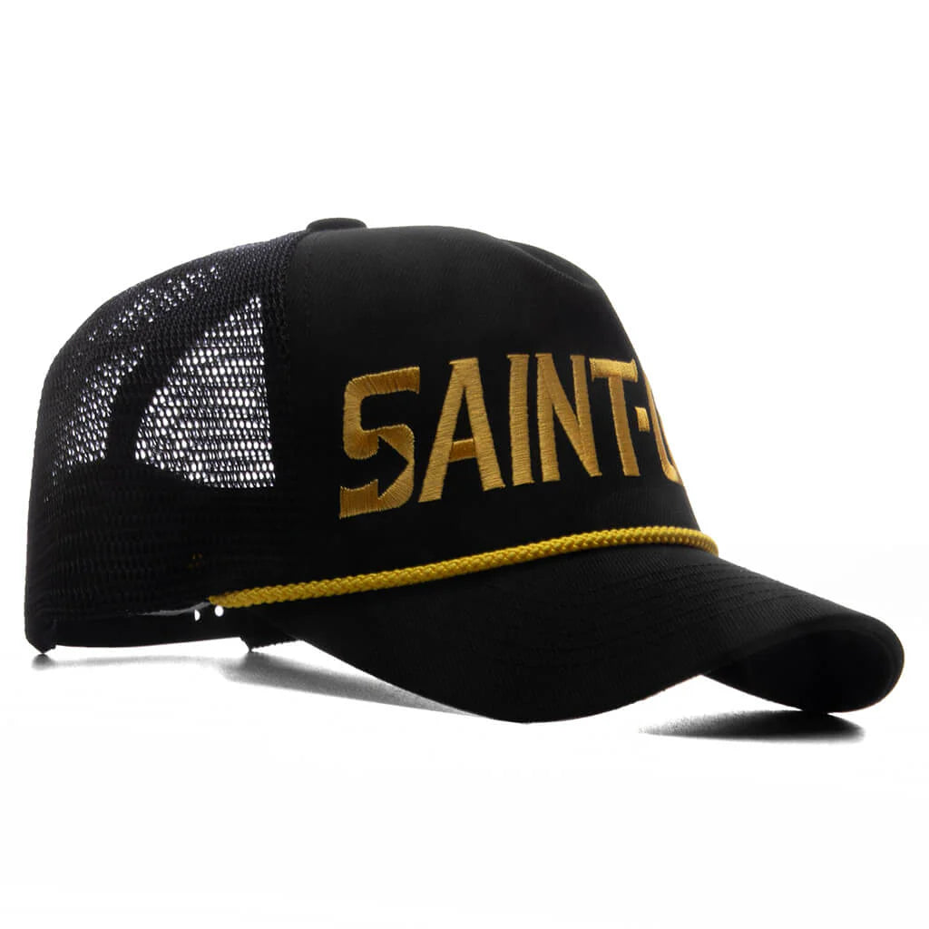 Saint One Mesh Cap Black