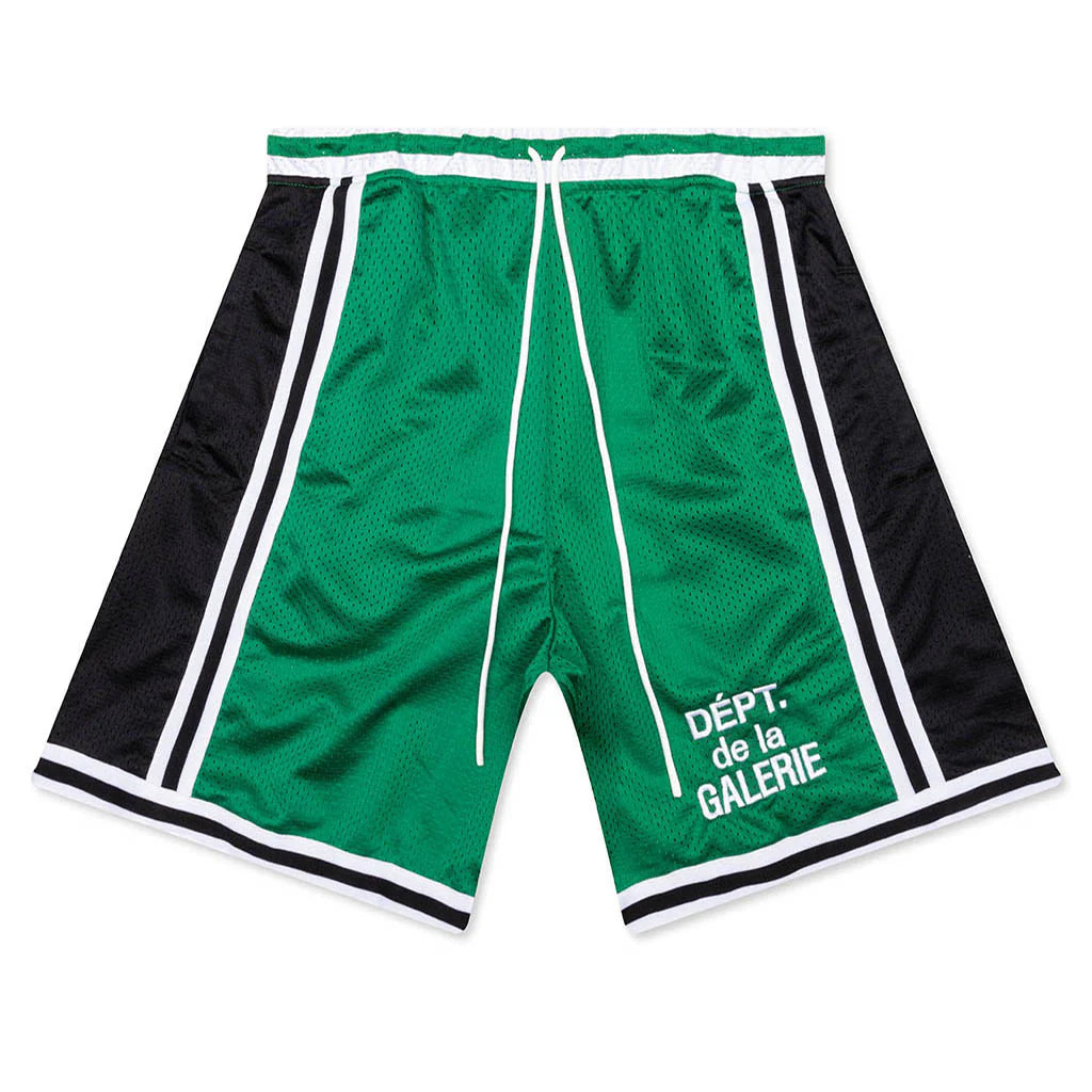 Miami Court Short Kelly Green Black