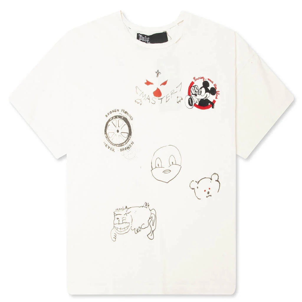 Signature Tee Vintage Cream