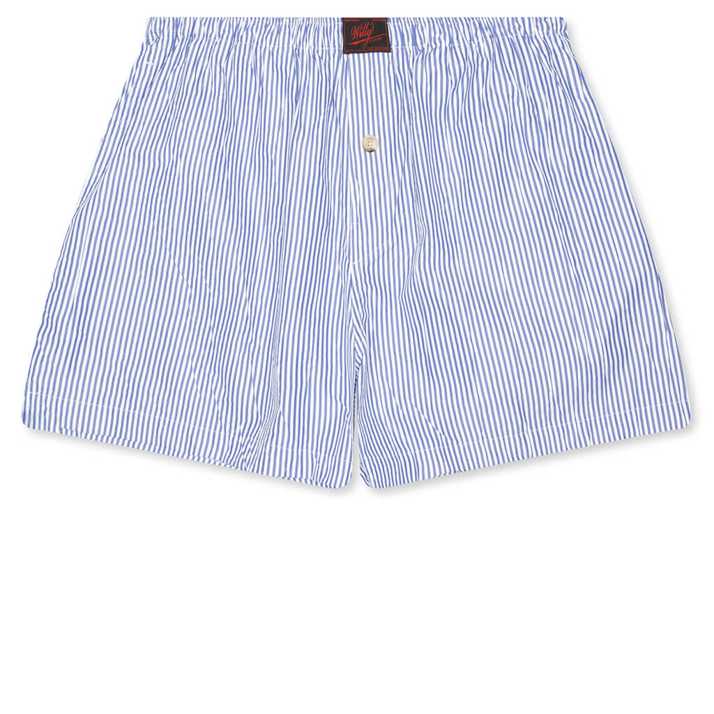 Willy Woven Boxer Sail Blue Stripe