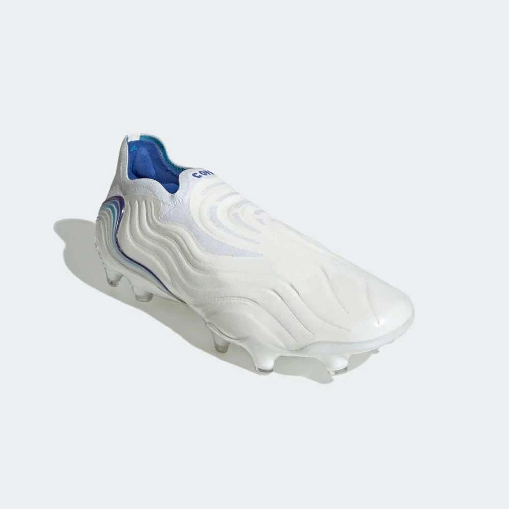 adidas Copa Sense FG Firm Ground Boots White Blue