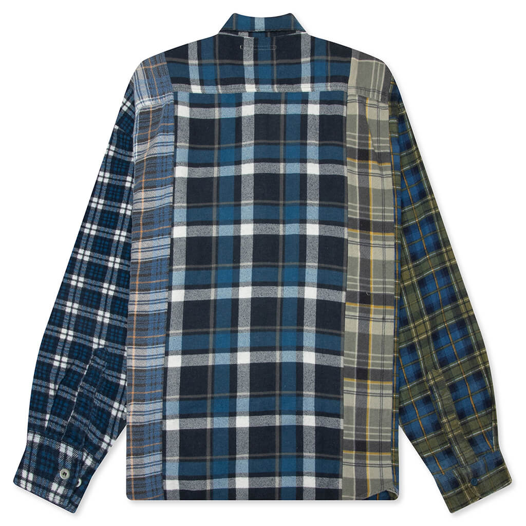 5 Cuts Frill Flannel Shirt Assorted