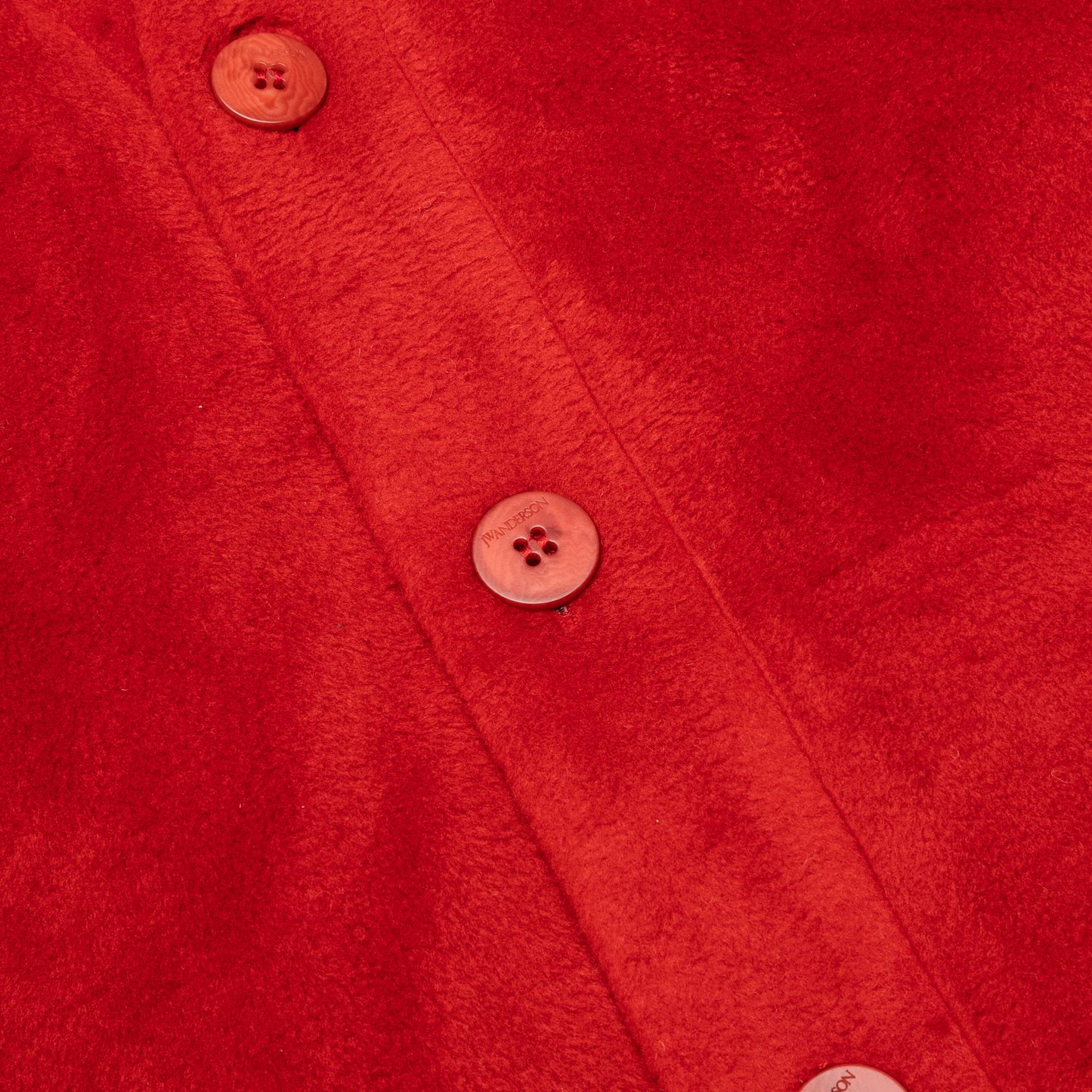 Oversized V Neck Cardigan Rust
