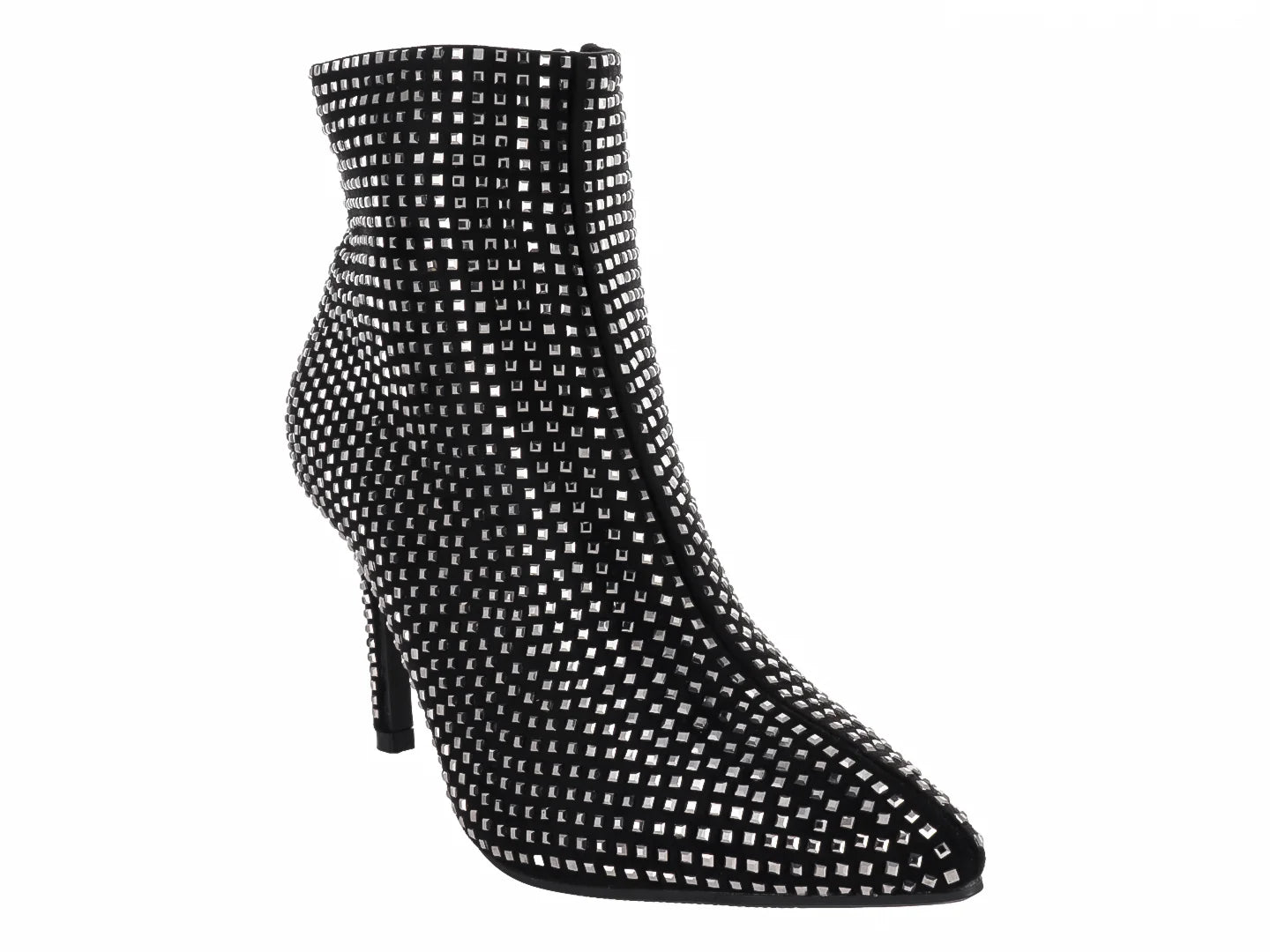 Botines ROZE Negros Brillantes para Mujer