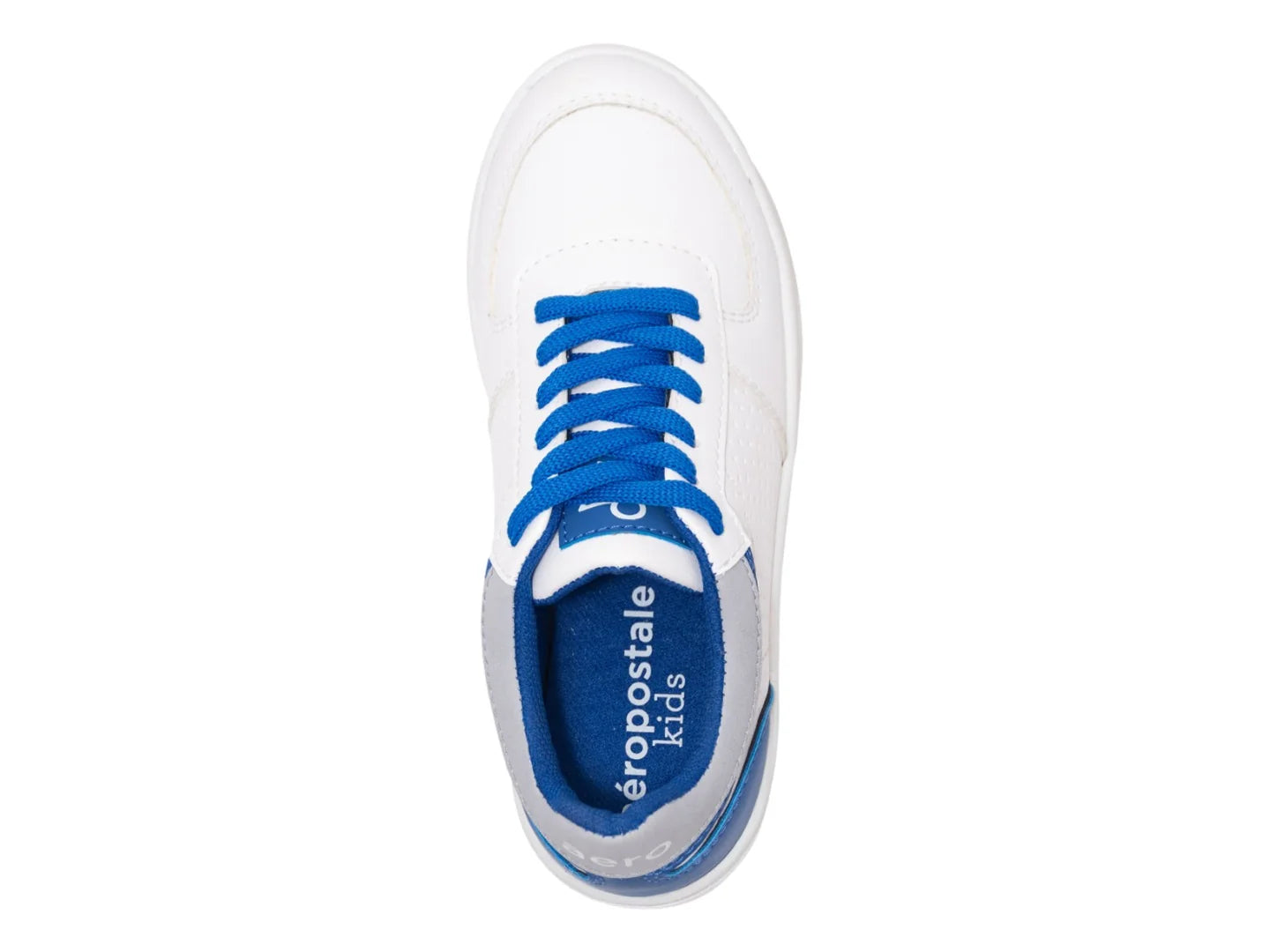 Tenis Aeropostale Percy Blanco y Azul para Niño