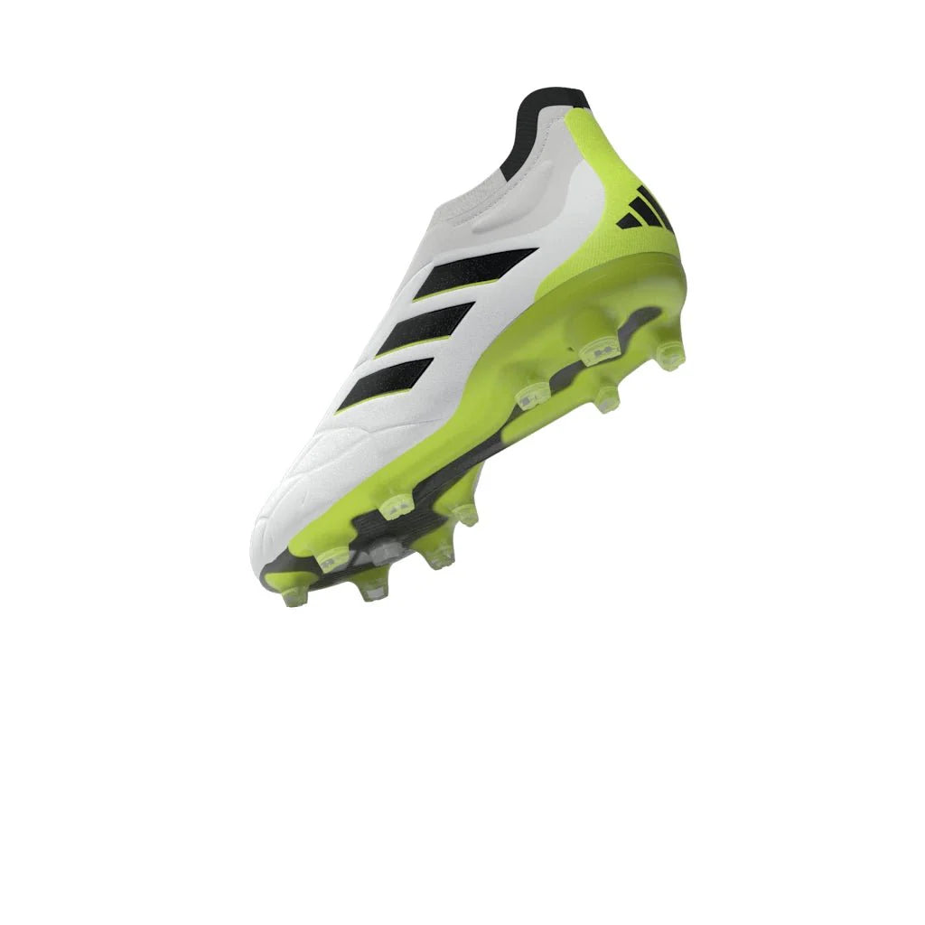 adidas Copa Pure FG Firm Ground Soccer Cleats White Black Lucid Lemon