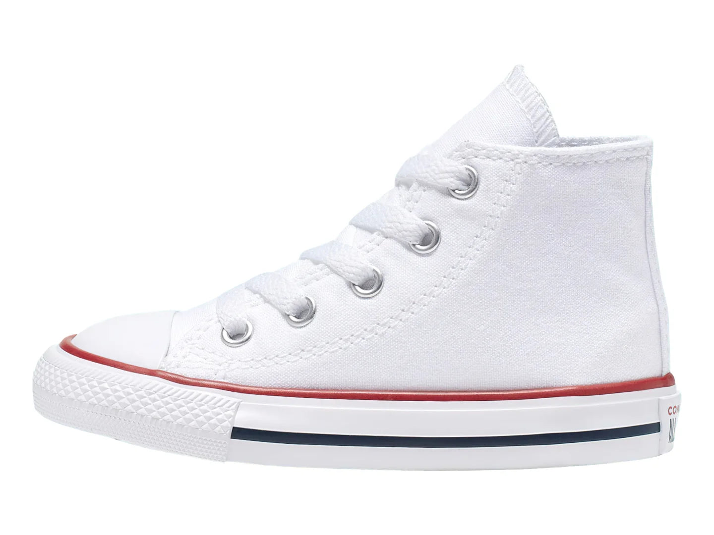 Tenis Converse Basic Hi Blancos para Niño