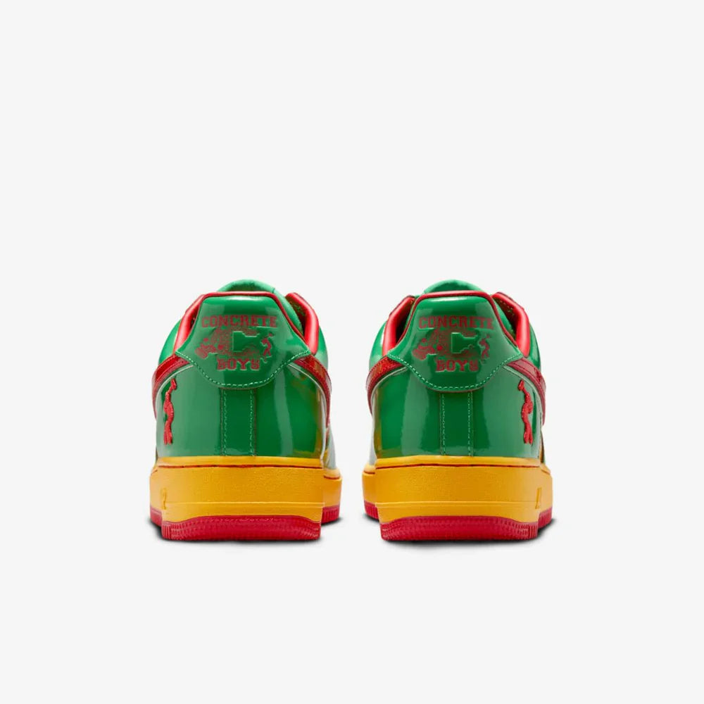 Nike Air Force 1 Heritage Rasta Style Audacieux Icône Urbaine