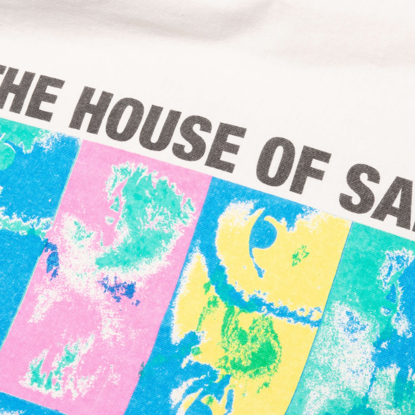 House Saint L S Tee White