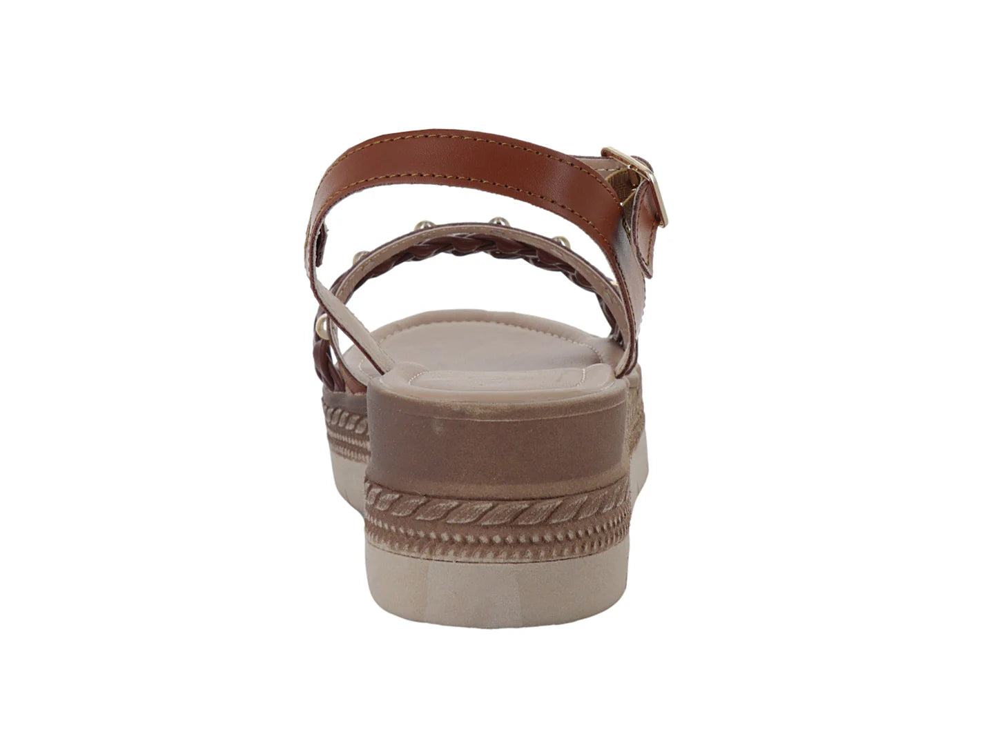 Sandalias Luna Rosa Color Tan para Mujer