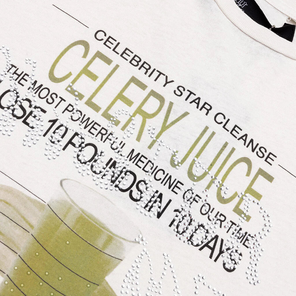 Celery Cleanse Tee Cream