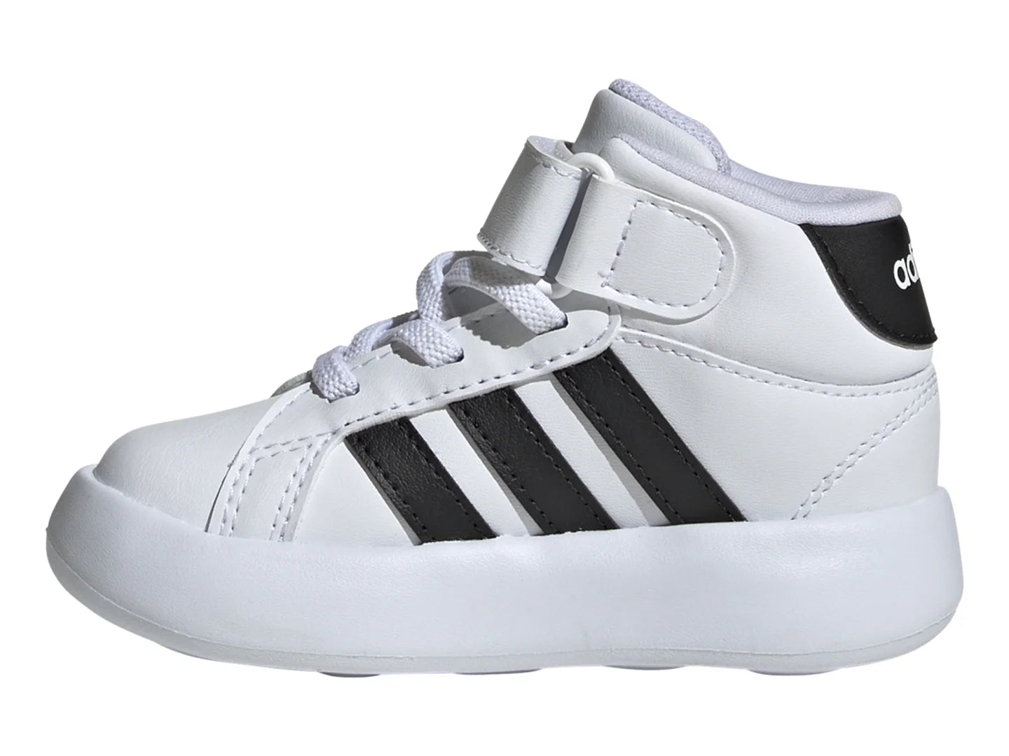 Tenis Adidas Grand Court Mid Blancos para Niño