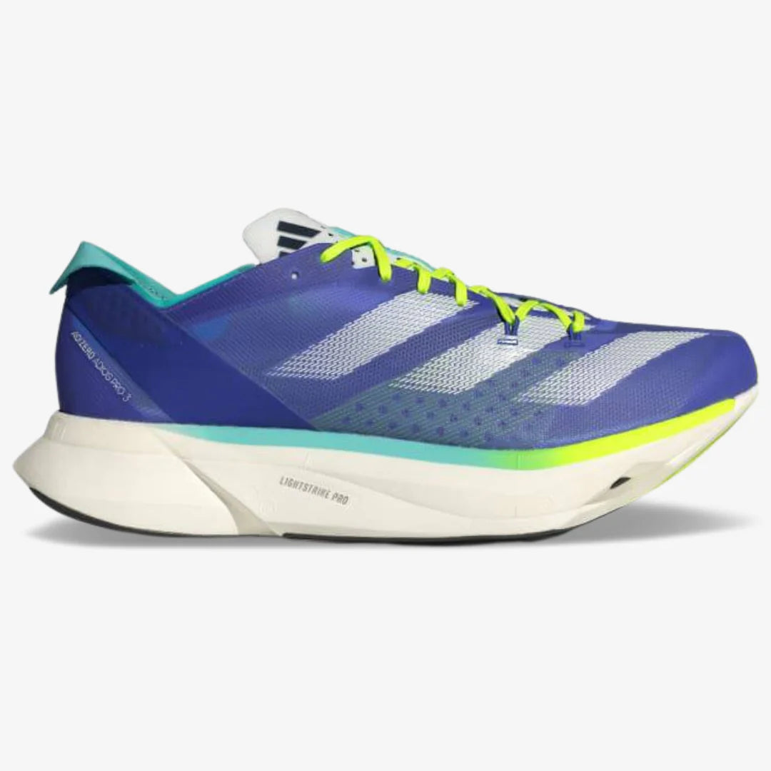 Adidas Adizero Adios Pro 3 Azul Royal Verde Neon