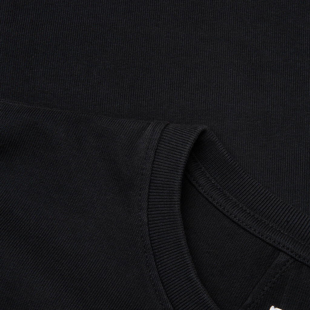 Rhude Athletic Tee Vintage Black White