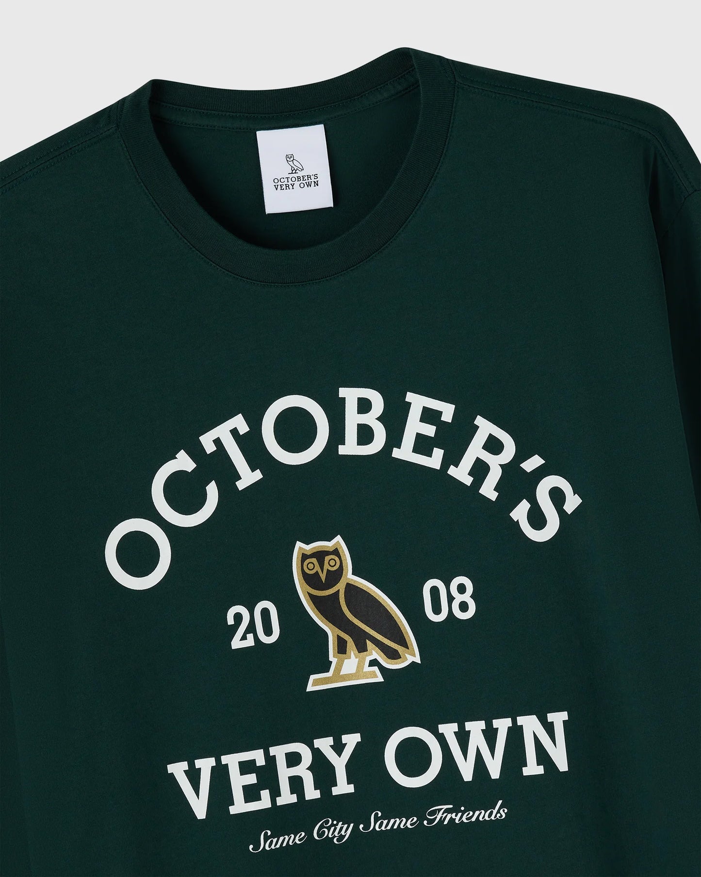 Collegiate Long Sleeve Tee Midnight Green