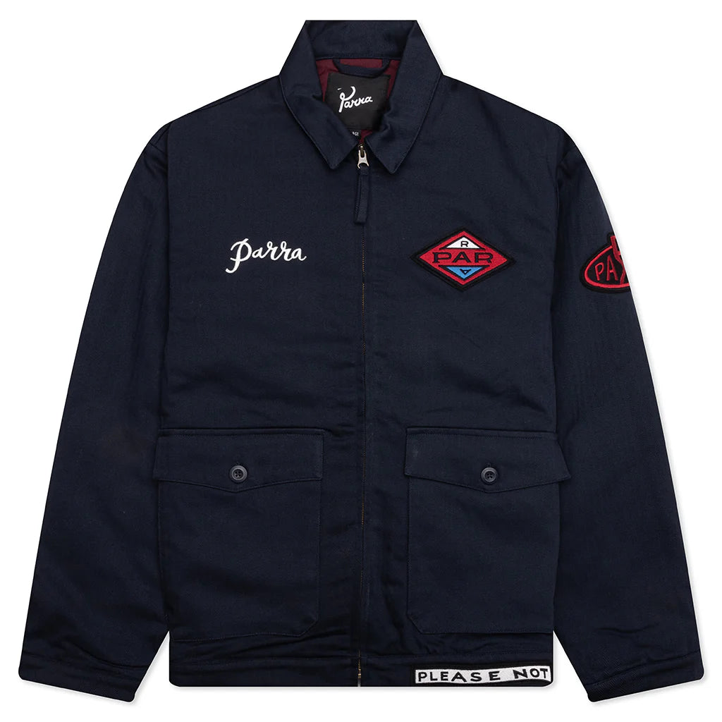 Pumping Gas Jacket Navy Blue